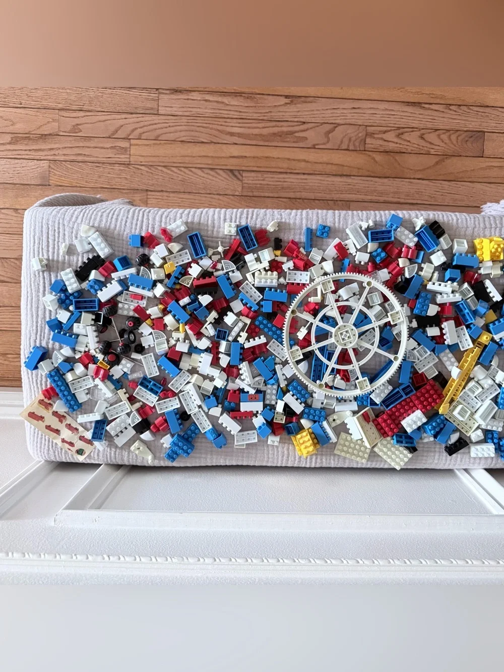 Vintage Sears Brix Blox Space Base Building Set 49-16011 Over 520 Pcs, Huge